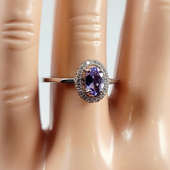 0.5ct Natural Tanzanite Ring - Picture 11 of 11